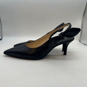 Alex Marie Leather Slingback Pumps